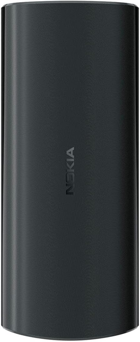 Nokia 105 4G | Dual SIM | GSM Unlocked Mobile Phone | Volte | Charcoal | International Version | Not AT&T/Cricket/Verizon Compatible