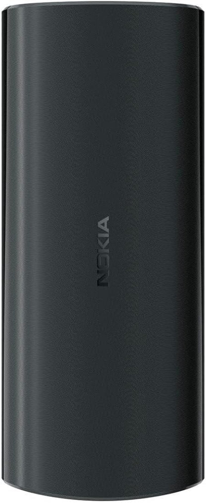 Nokia 105 4G | Dual SIM | GSM Unlocked Mobile Phone | Volte | Charcoal | International Version | Not AT&T/Cricket/Verizon Compatible
